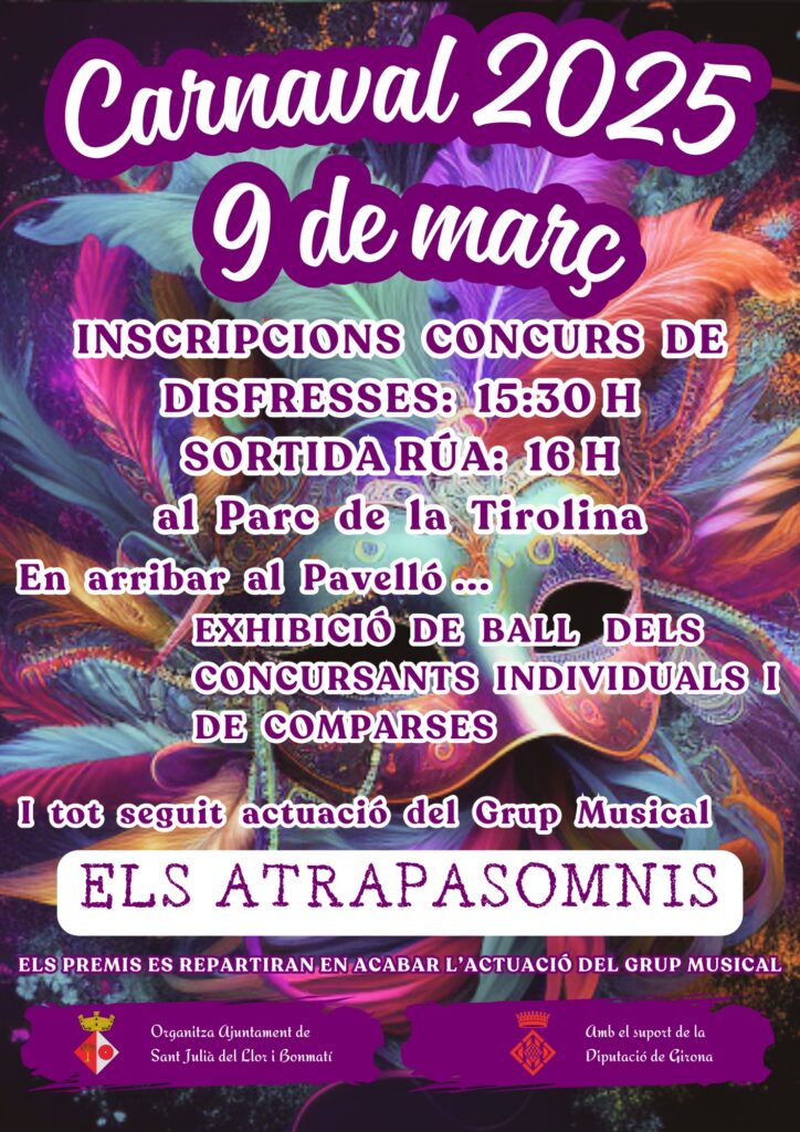 Bonmatí escalfa motors per celebrar el Carnaval el pròxim diumenge 9