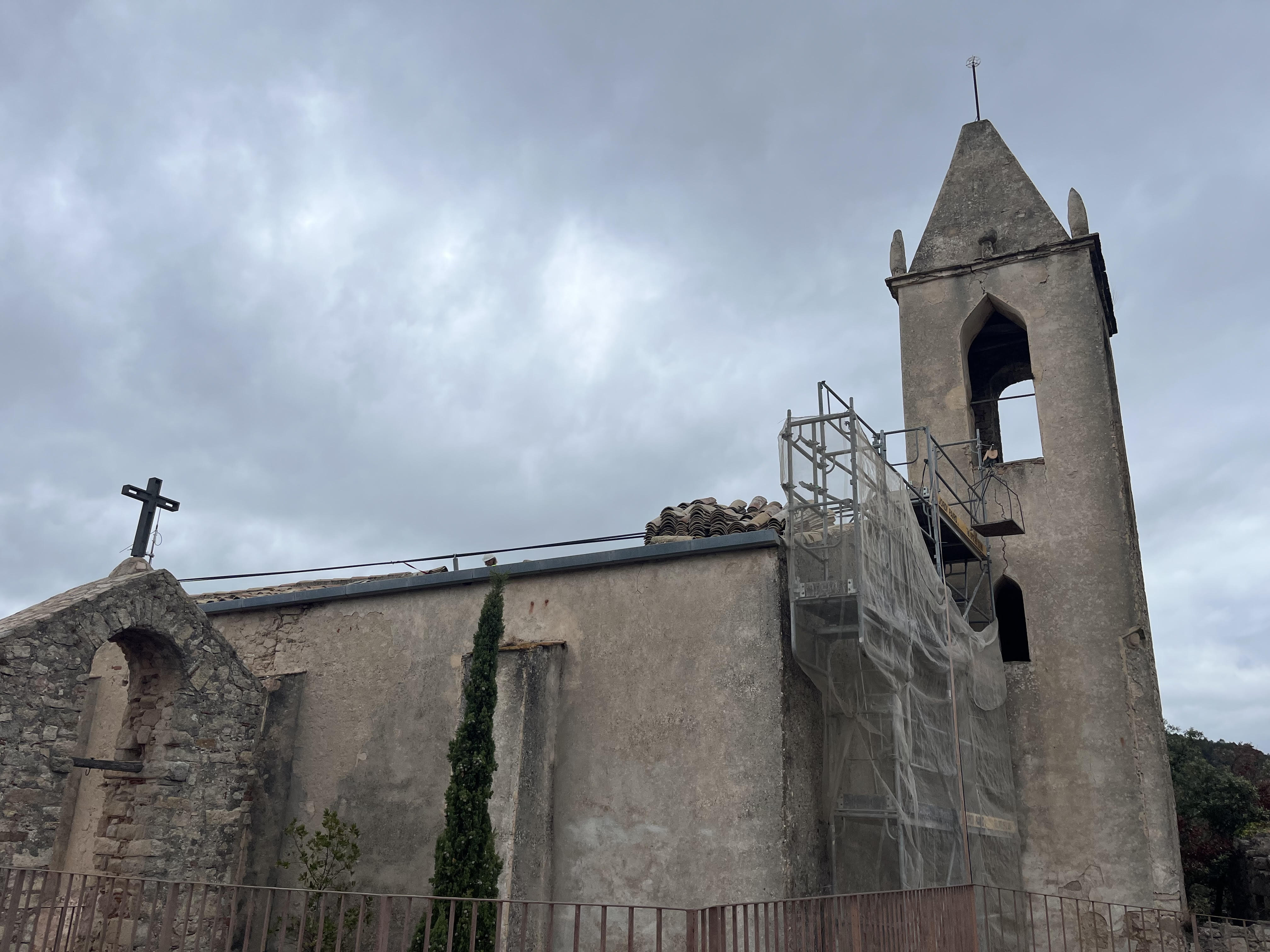 El Bisbat de Girona rehabilita el Santuari de la Mare de Déu d'Argimon de Riudarenes