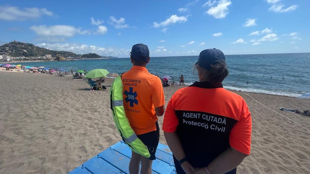 Blanes incorpora la figura de l'Agent Ciutadà per falta de socorristes a les platges