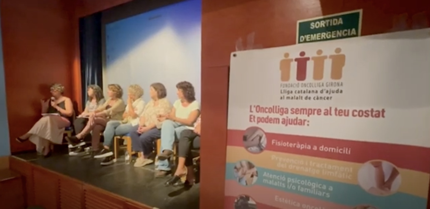 Tertúlia d'Oncolliga Blanes Contra el Càncer de Mama al Casal Parroquial