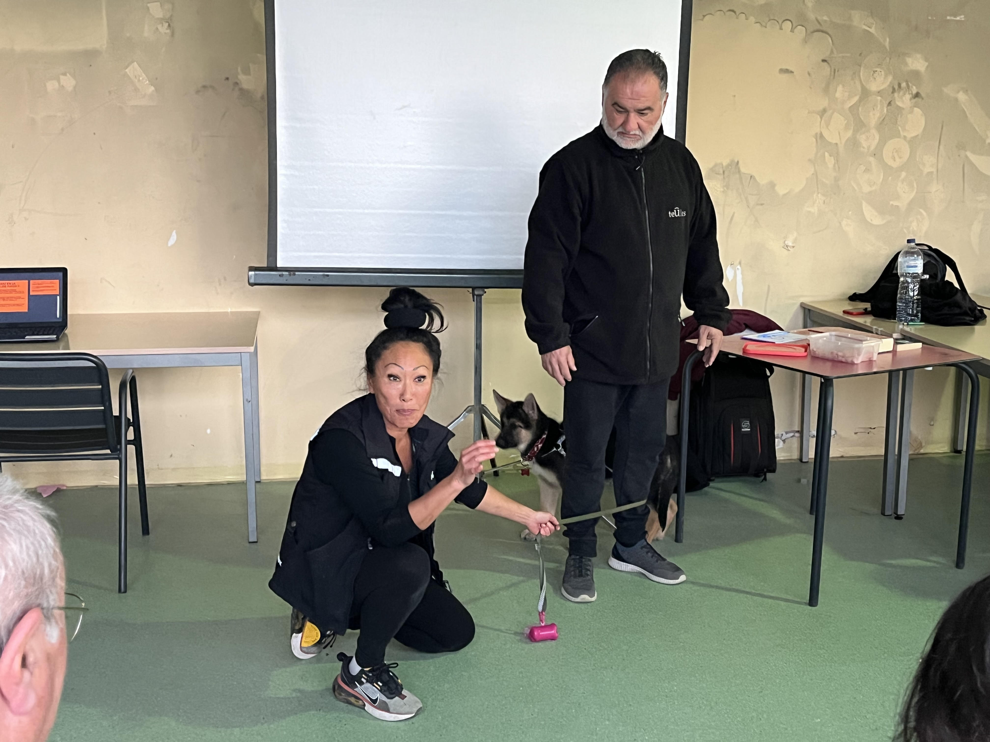 L'Associació Animalista Can Fornaca inicia un curs bàsic d'obediència canina