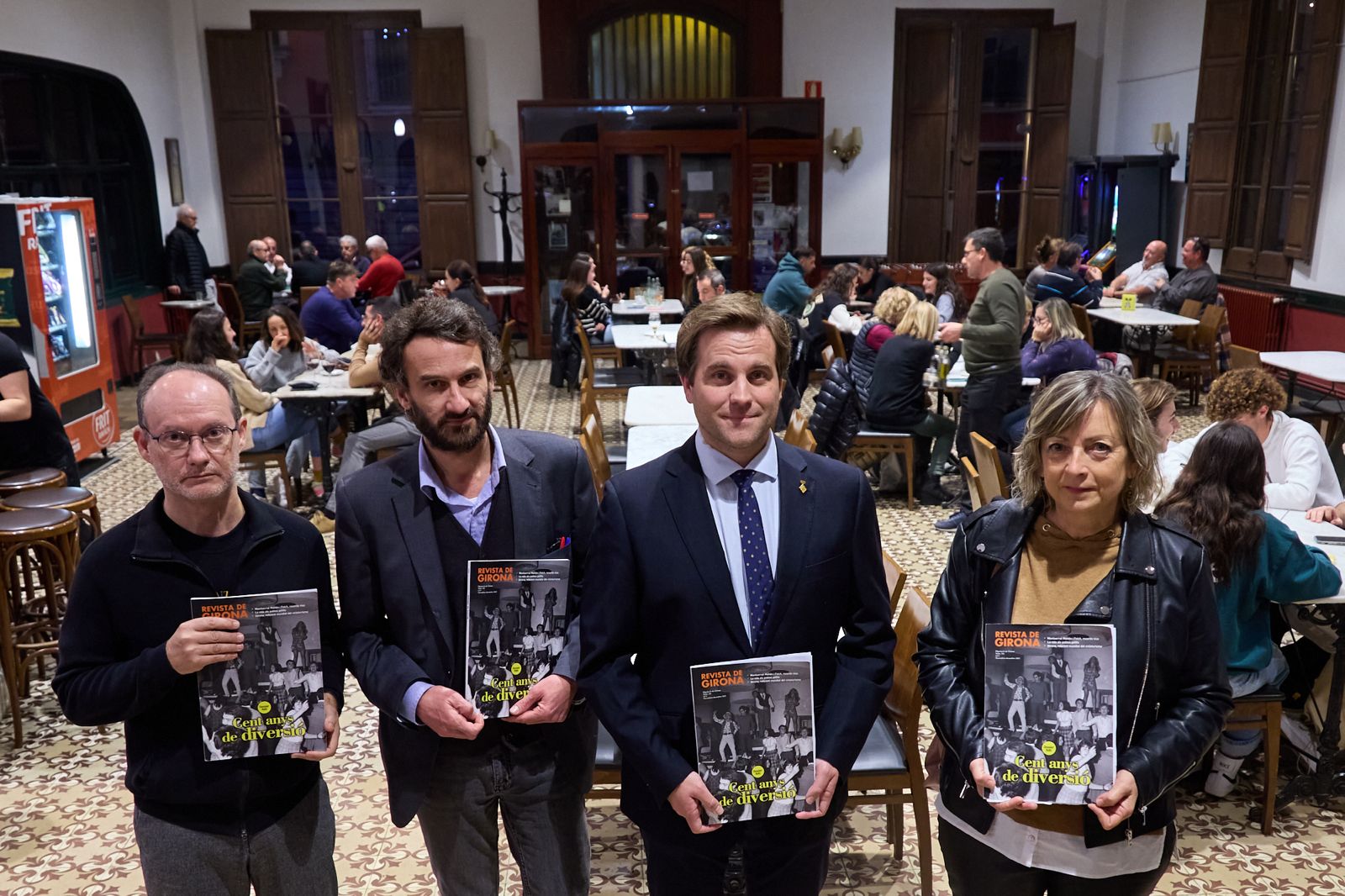 Vidreres ha acollit la presentació del número 341 de la Revista de Girona 