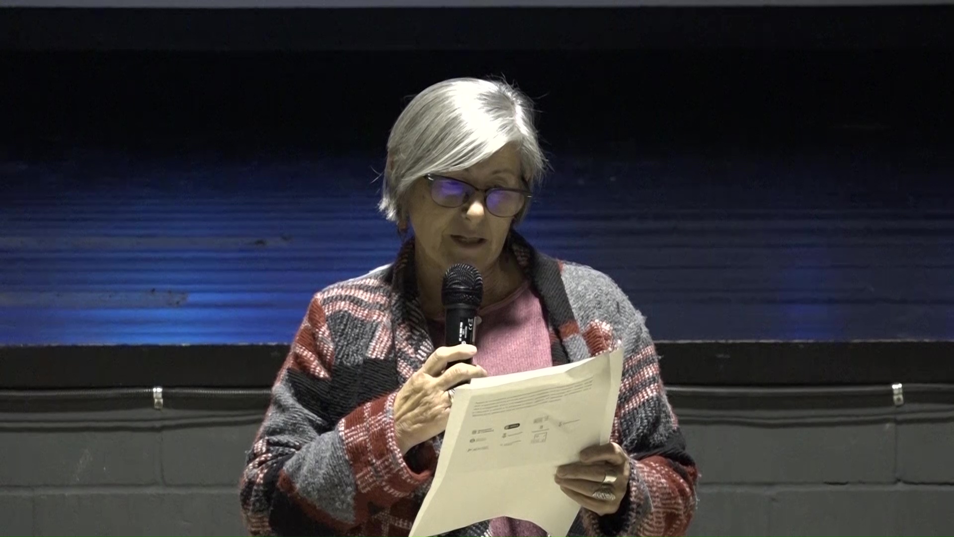 Anglès tanca els actes del 25n amb la lectura d’un manifest
