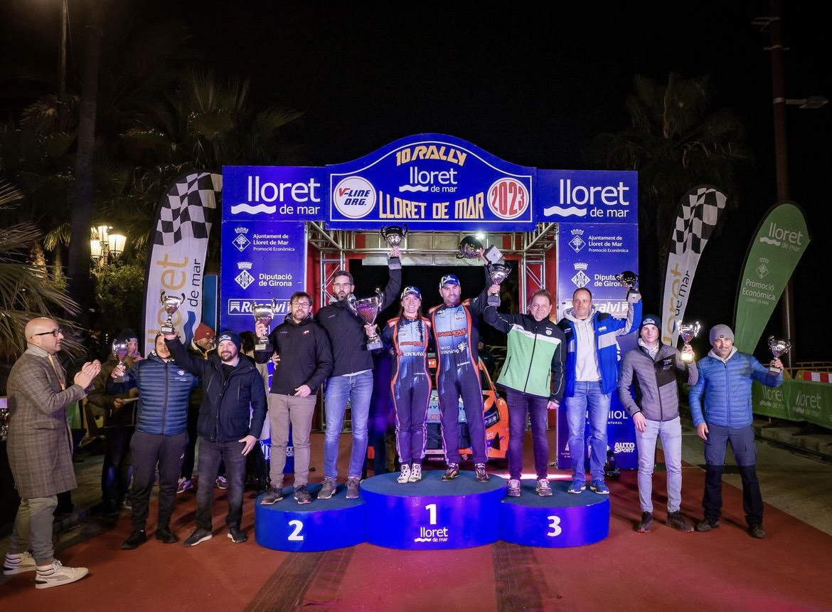 Més d'un centenar de participants en la 10a edició del 'Rally de Lloret de Mar' 