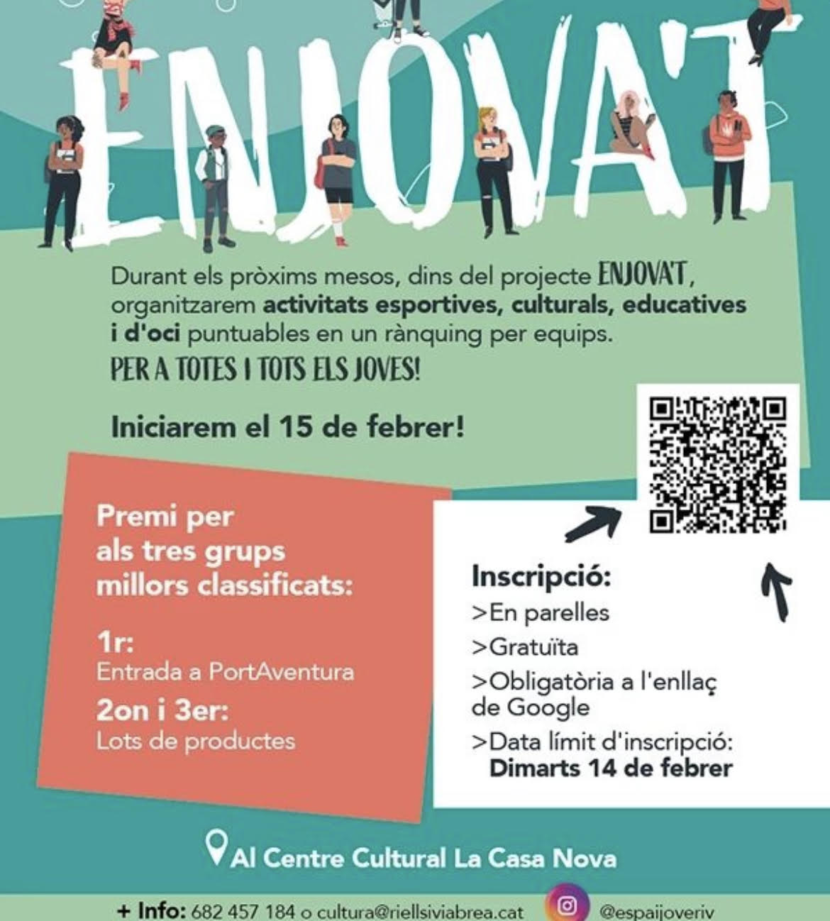 L’Espai Jove de Riells i Viabrea engega el projecte ENJOVA’T 